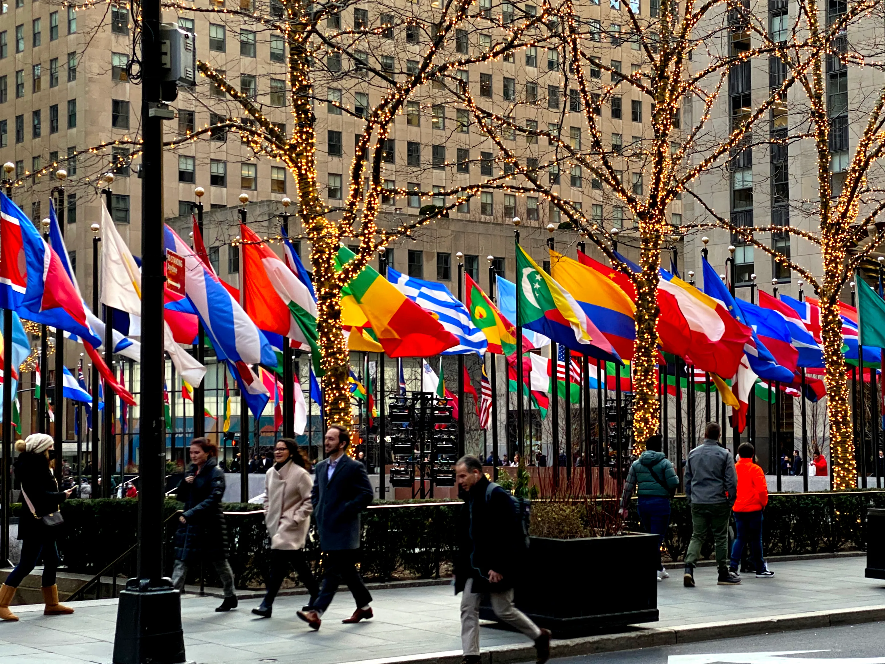 洛克菲勒中心前廣場