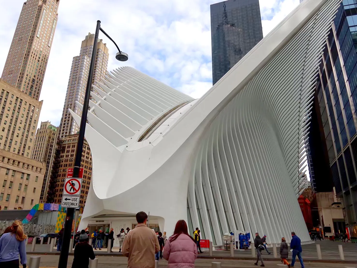 世貿中心的購物商場 | photo by Kevin