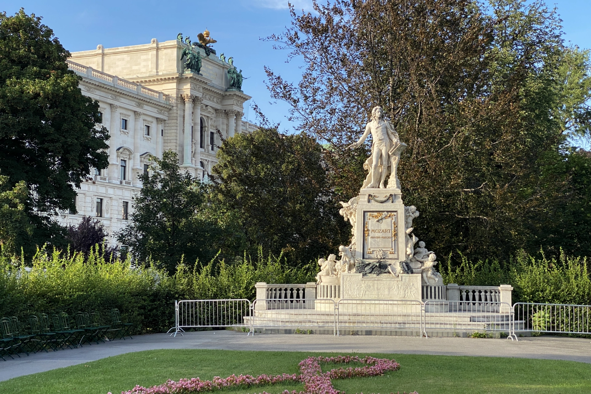 維也納城市公園雕像